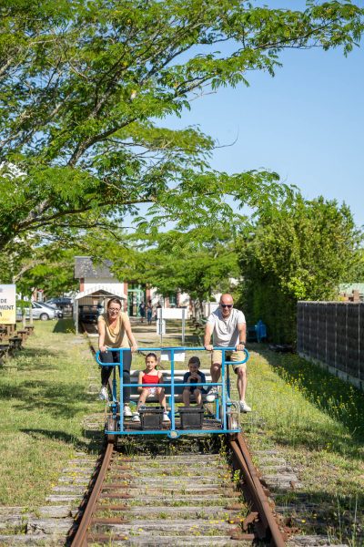 Le concept Vélorail